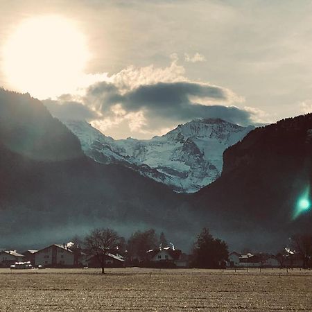 Gemuetliches Zuhause Mit Ausblick Apartment Wilderswil Exterior foto