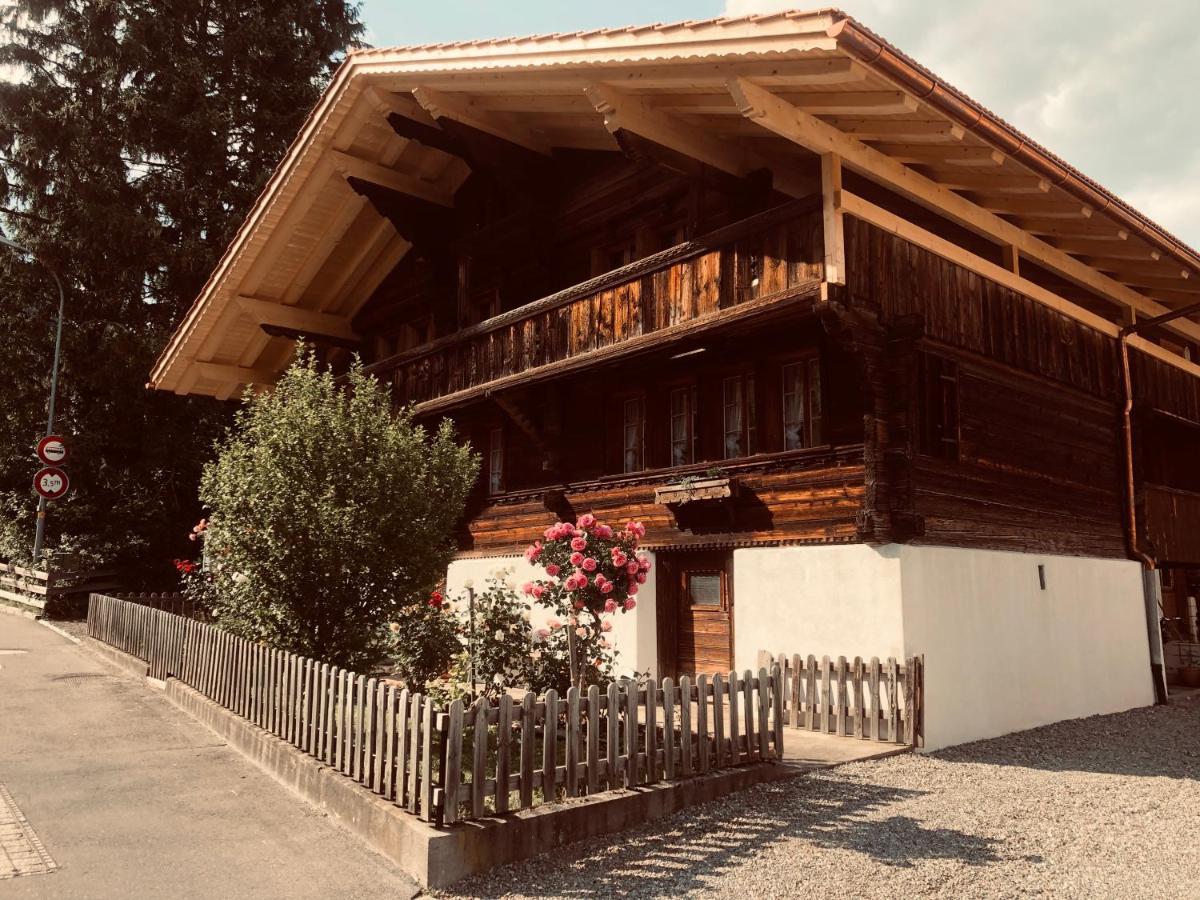 Gemuetliches Zuhause Mit Ausblick Apartment Wilderswil Exterior foto